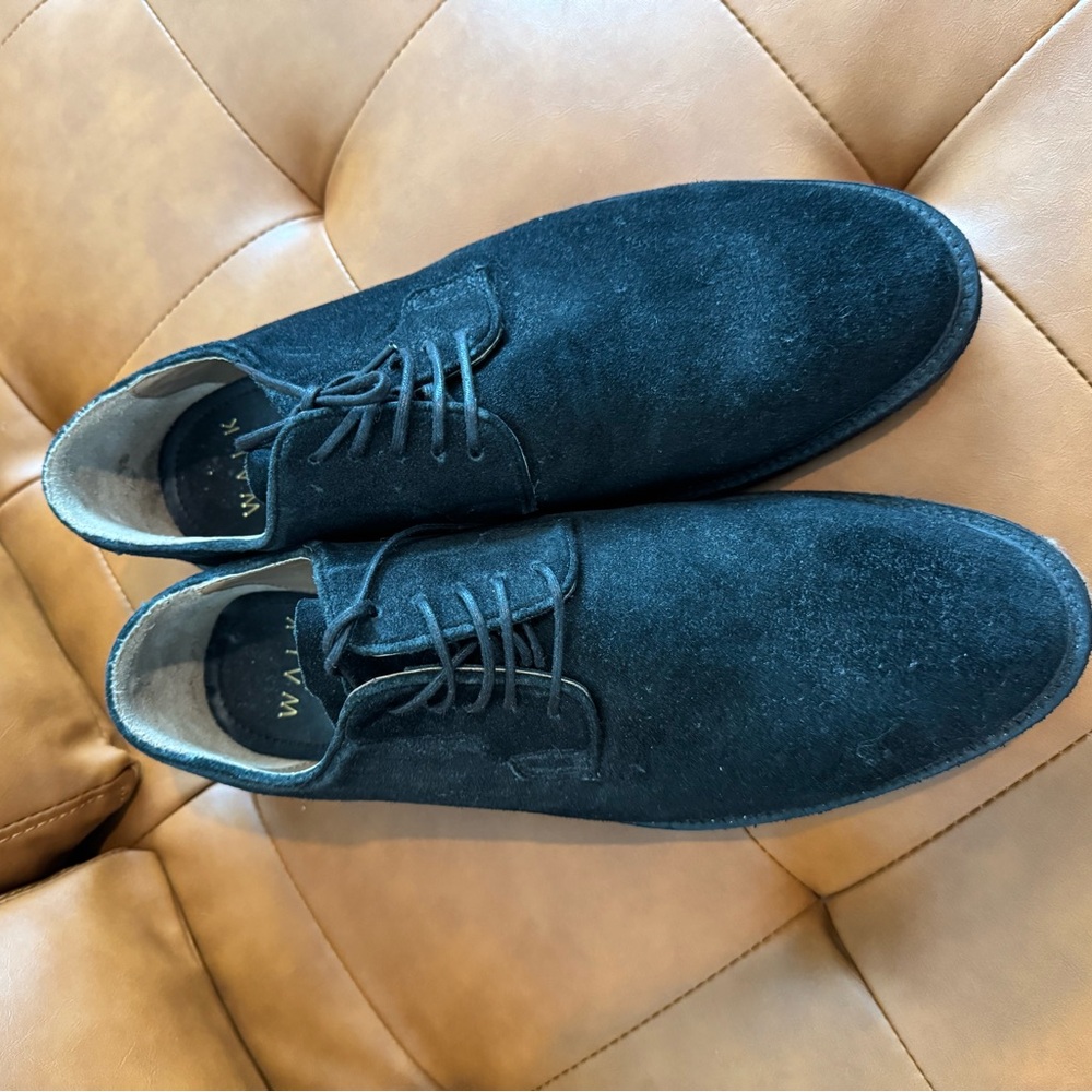 Men's Black Suede Shoes